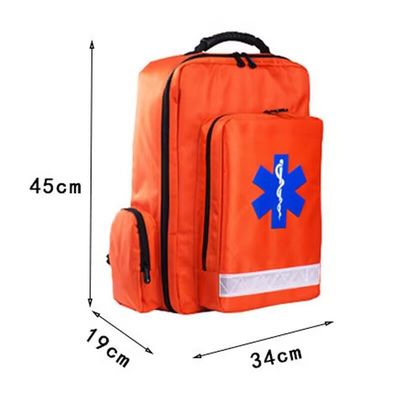 1680d Double Oxford Outdoor Emergency Backpack Disaster Relief Backpack First Aid Kit