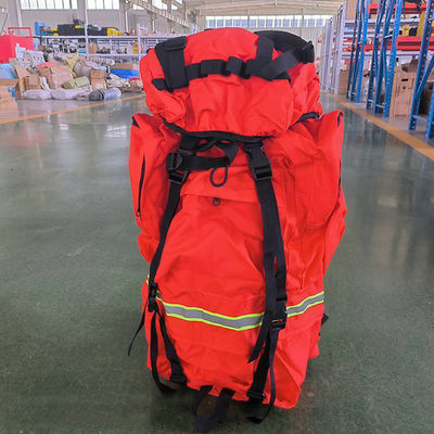 Large-Capacity Flame Retardant Outdoor Backpack with Polyester Material for Emergency Rescue and Disaster Prevention