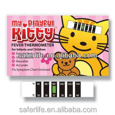 Promotion gift thermometer strips forehead temperature strips  gifts for medical doctors accessories
