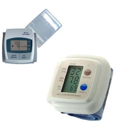 Wholesale high quality wrist hemato manometer digital blood pressure monitor medical sphygmomanometer