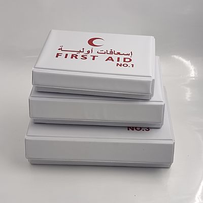Portable PVC First Aid Kit with 21*15.5*5cm Size and 3 Years Shelf Life for Emergency Care