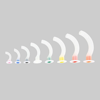 SL-E113 Multi-Color Disposable Oral Airway Tube First Aid Oropharyngeal Airway With 9 Sizes Far Infrared Disinfecting Type