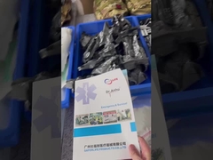 کیت نجات مینی کیت کمک های اولیه CPR کیت نیلونی با زنجیره کلید زندگی CPR با حلقه کلید