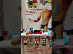 چسب های هیپوآلرژیک Kinesiology Cotton Sports Tape تسکین درد