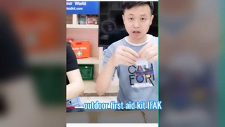 کیت کمک های اولیه IFAK مورد استفاده در فضای باز